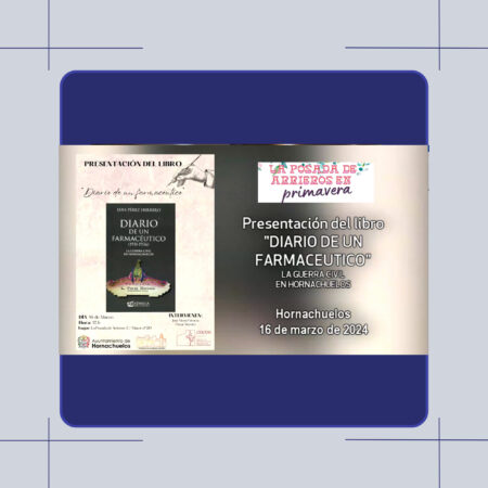 Hornachuelos 2024 CEICUH libro diario de un farmaceutico 16 marz24