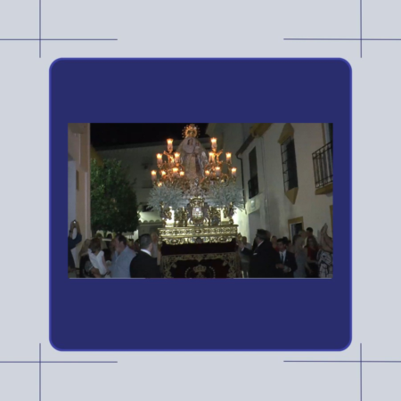 Almodóvar del Río  - 2024 octubre   -  Procesión Ntra Sra del Rosario
