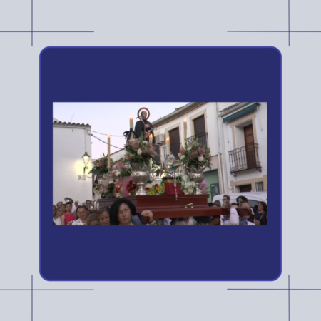 Almodóvar del Río  - 2025 mayo  - Procesión Santa Gema