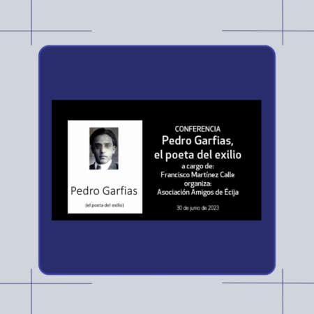 CONFERENCIA PEDRO GARFIAS Fco Mtez Calle