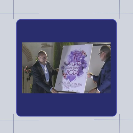Fuente Palmera - 2018 julio - Presentacion Cartel Fuente Palmera de Boda
